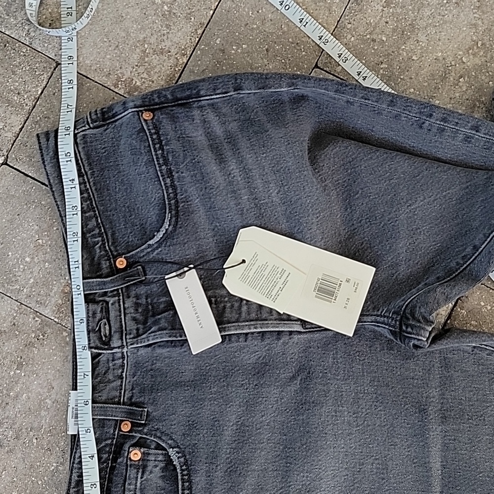 Levis 501 Skinny High-Rise Jeans Sz 31 Charcoal - Picture 10 of 10